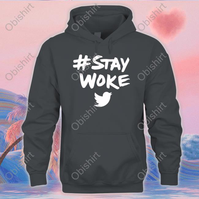 Jack Dorsey Wearing Stay Woke Twitter Tee Shirt Elon Musk