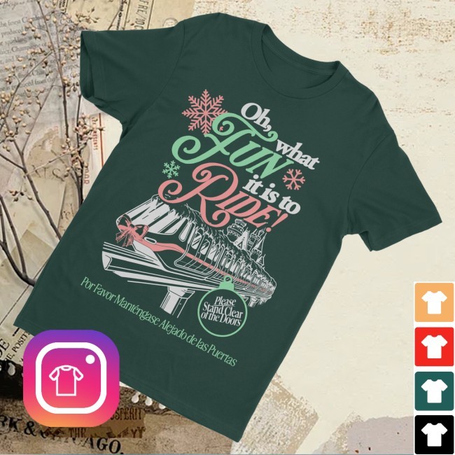 Trending The Lost Bros Merch Oh What Fun Monorail Funny Shirt