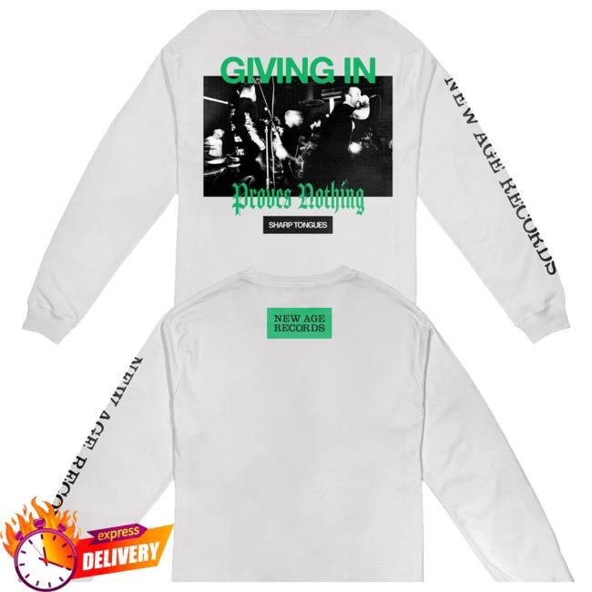 Giving In From Sharp Tongues Hooded Sweatshirt