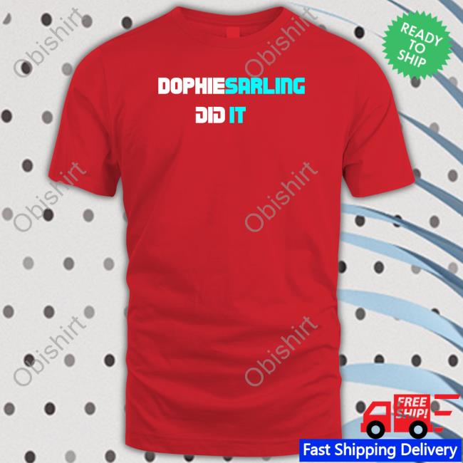 Dophiesarling Did It Shirt Black