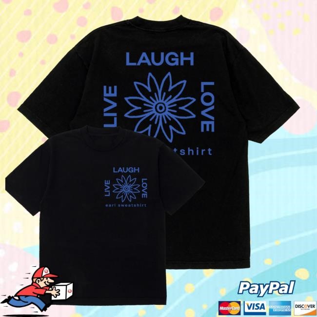 Earl Sweatshirt Lll Flower Logo New Shirt