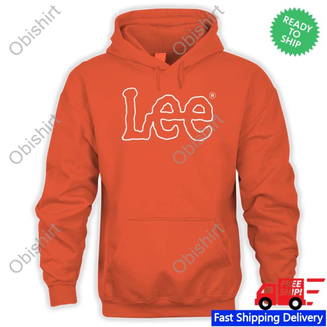 Lee Wobbly Logo Hoodie