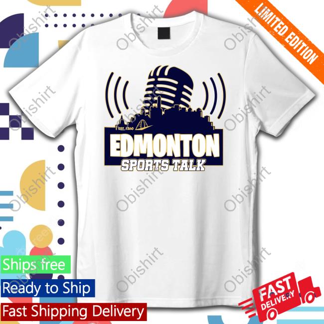 Official Oilers Edmonton Sports Talk Hoodie