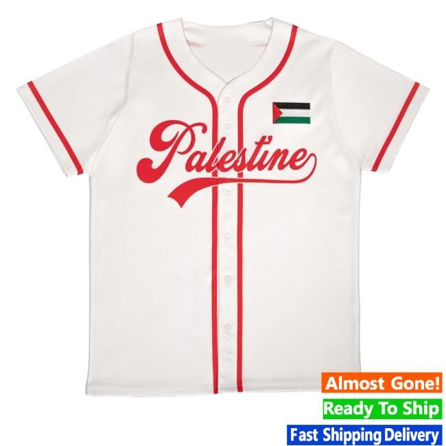 Palestine Baseball Home Jersey T Shirts