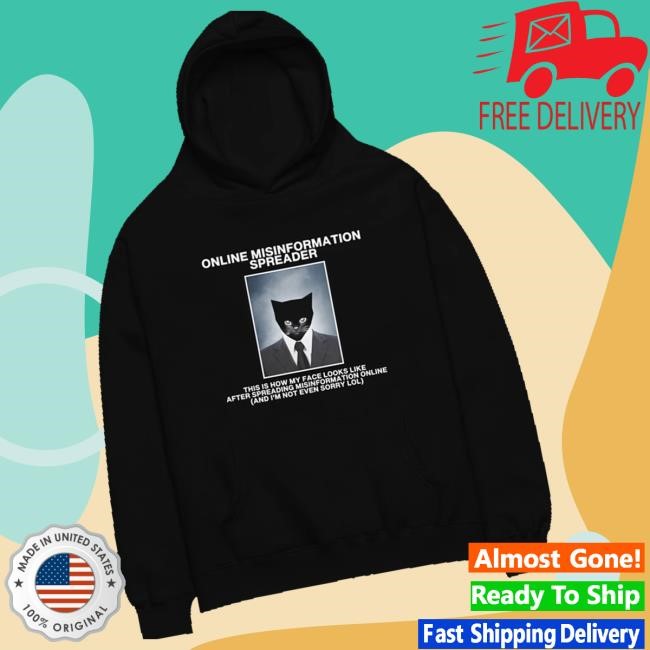 Sluj Merch Online Misinformation Spreader Sweatshirt