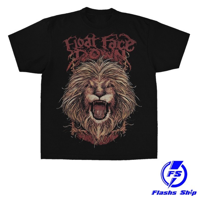 Float Face Down Merch Store Lion's Den Hoodie