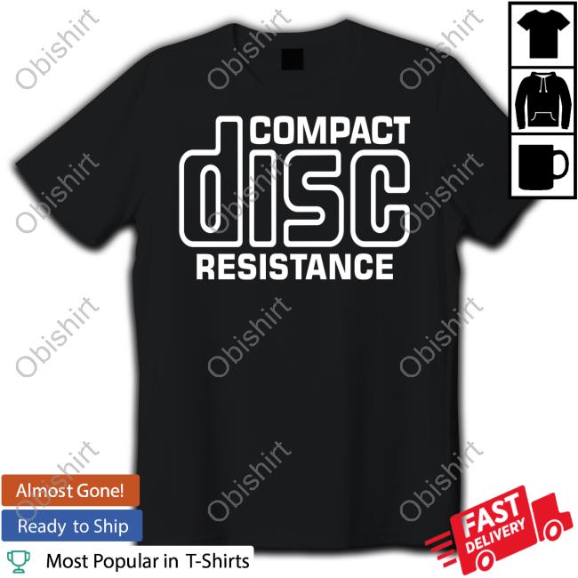 Cd Collectors Compact Disc Resistance Hoodie