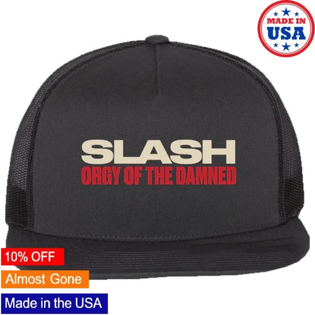 Slash Merch Store Ootd Black Trucker new cap