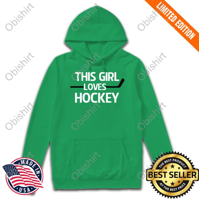 Everythinghockey Store This Girl Loves Hockey Tee