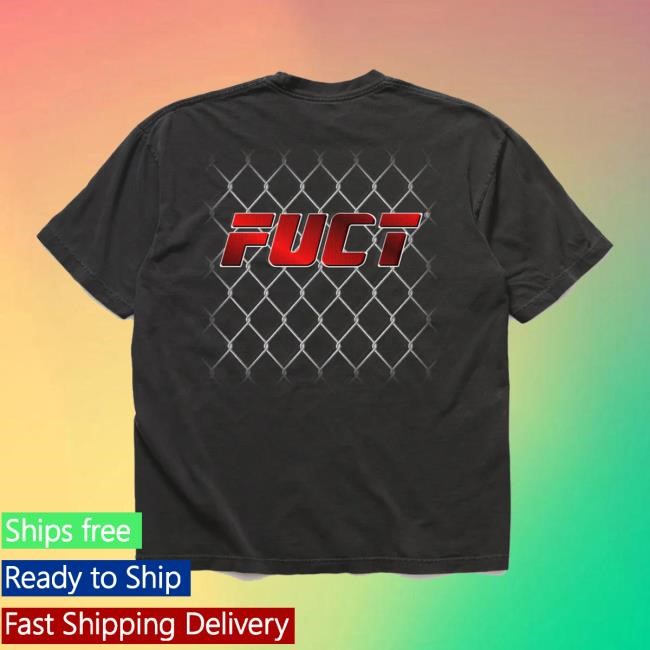 Fuct Cage Fighter Logo T Shirt Fuct Merch