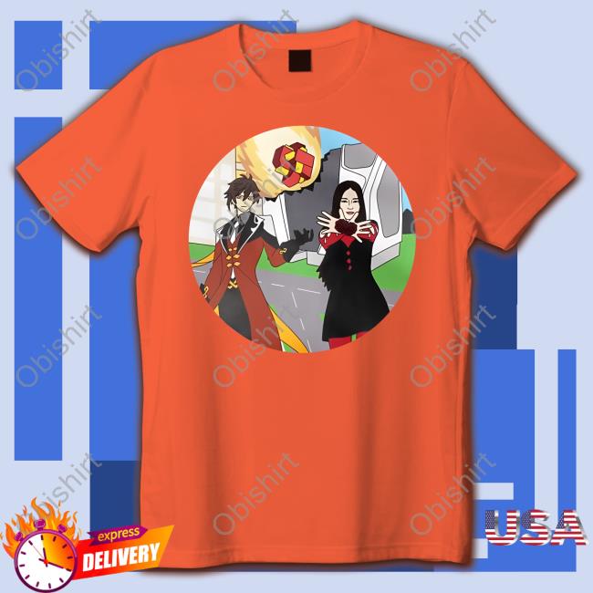 Cotton Prompt Jisoo Blackpink And Zhongli Long Sleeve