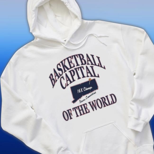 Uconn Huskies Basketball 16X Champs Capital Of The World shirt Uconn Huskies Basketball 16X Champs Capital Of The World shirt