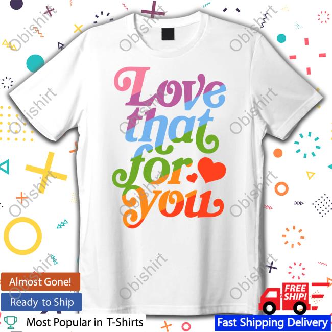 Samjcohn Love That For You Rainbow Hoodie