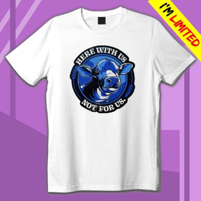 Product Compassionco Here With Us Not For Us Official Shirt