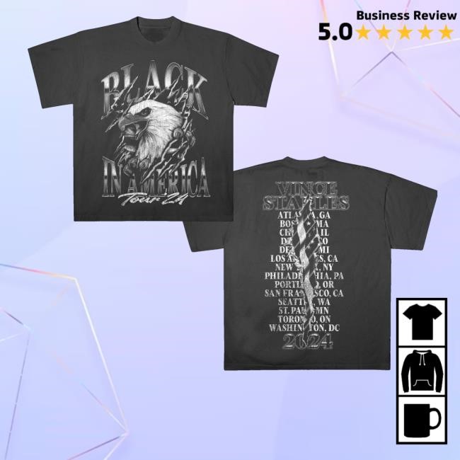 Vincestaples Merch Store Shop Dark Times Usa Tour T-Shirt, Hoodie, Tank Top, Sweater And Long Sleeve T-Shirt