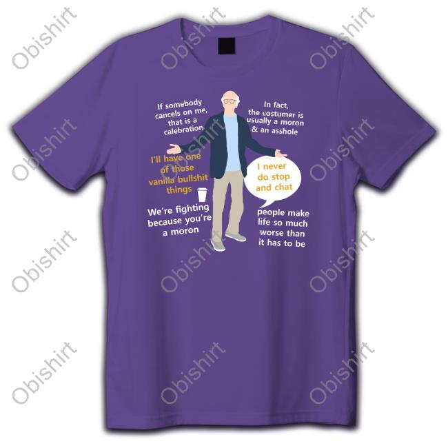 Curb_David If Somebody Cancels On Me That Is A Celebration Tee Shirt