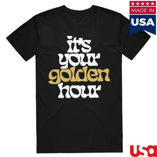 Jvke Merch Golden Hour Shimmer Shirts