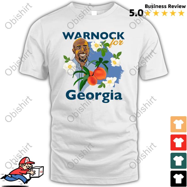Reverend Raphael Warnock Warnock For Georgia T Shirt