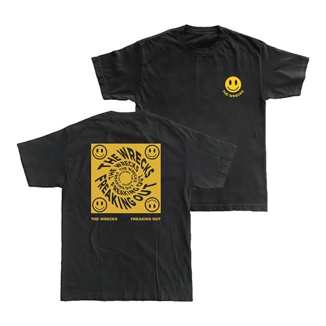 The Wrecks Merch Smiley T-Shirt, Hoodie, Tank Top, Sweater And Long Sleeve T-Shirt
