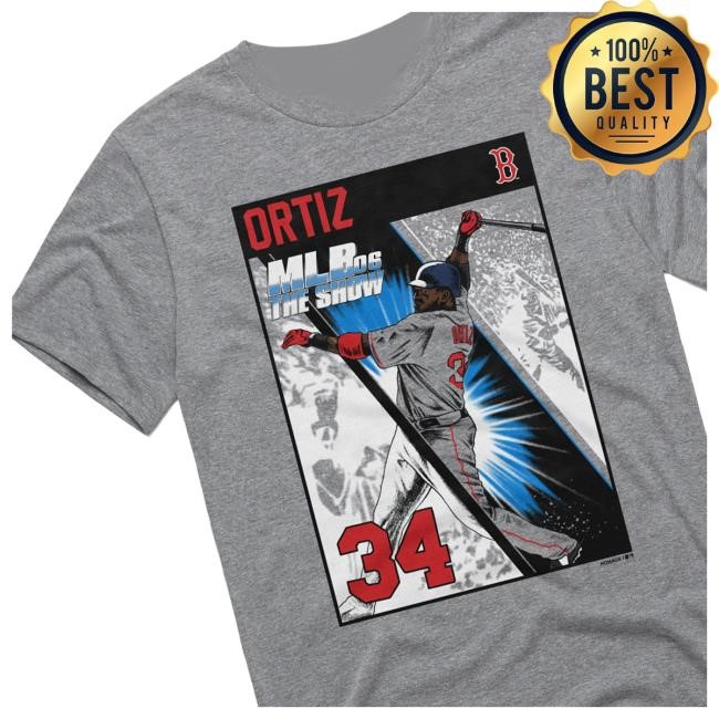 Official The Show 06 David Ortiz Cover Shirts