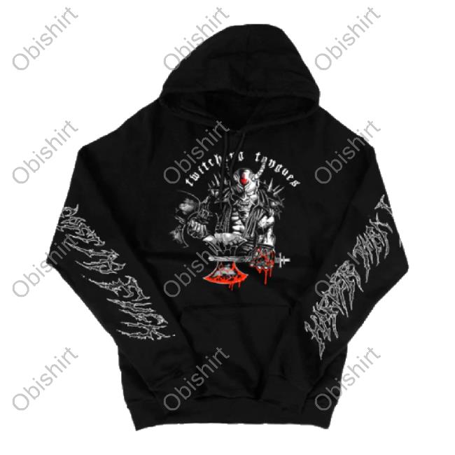 Trending Closed Casket Activities Merch Store Twitching Tongues - Samurai Axe Sweatshirt Closedcasketactivities Shop