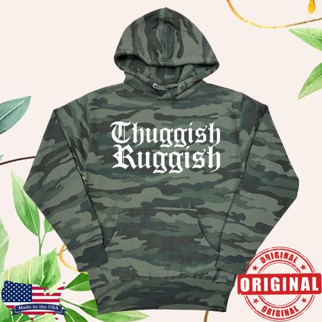 Official Merch Bar Store Bone Thugs-N-Harmony Thuggish Ruggish "Camo" Crew neck MerchBar BoneThugsnHarmony Apparel Clothing Shop