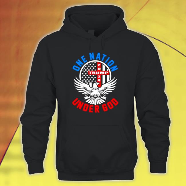 Trump 2024 One Nation Under God shirt, hoodie, tank top, sweater and long sleeve t-shirt