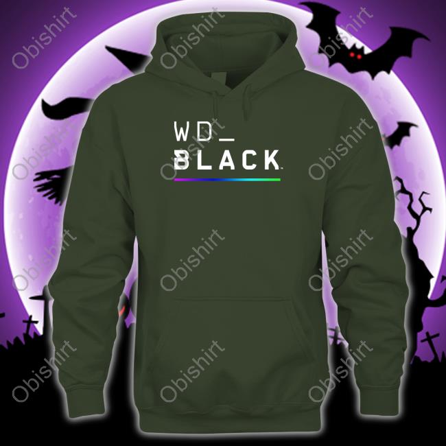 Wd Black T Shirt Western Digital Merch Wd Black Shirt