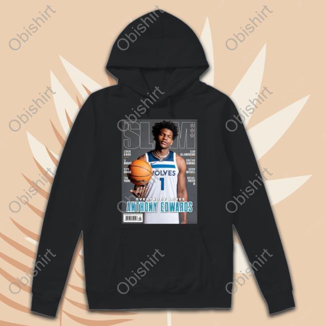 Slam Cover Anthony Edwards Hoodie