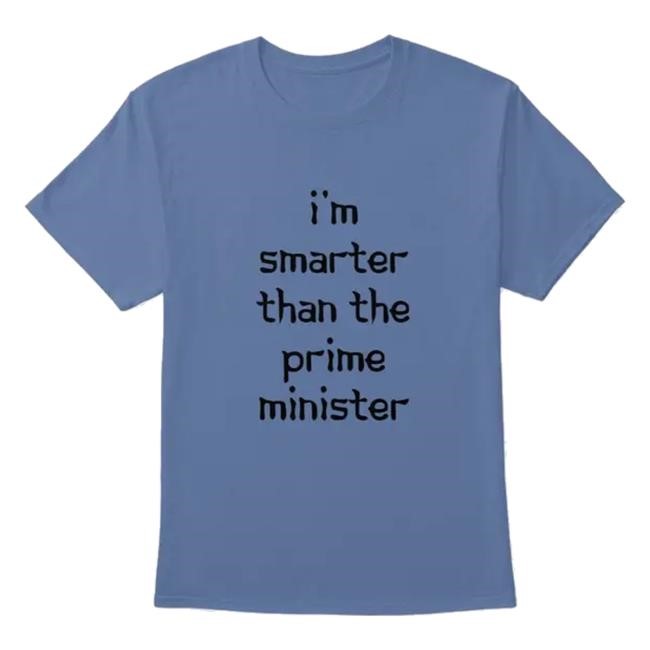 Elect Conservatives Store I'm Smarter Than The Prime Minister Crewneck Sweatshirt