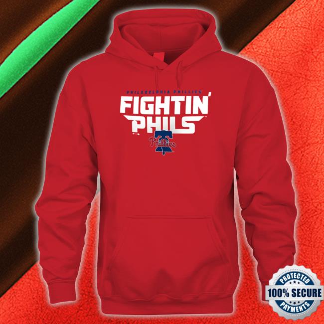 Men's Philadelphia Phillies Fanatics Branded Red Hometown Fightin' Phils tee shirt