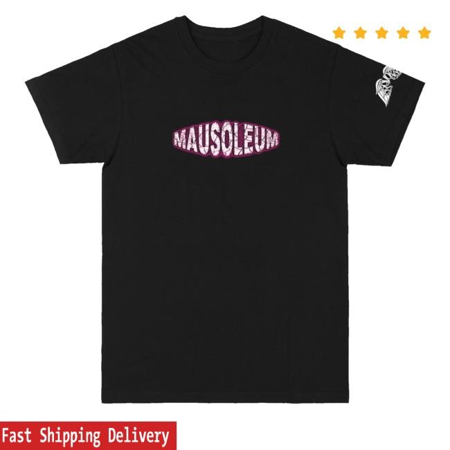 Provoker Merch Store Mausoleum Logo Black Shirt