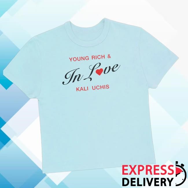 Official Shop Kali Uchis Merch Store Young Rich & In Love Baby T-Shirt