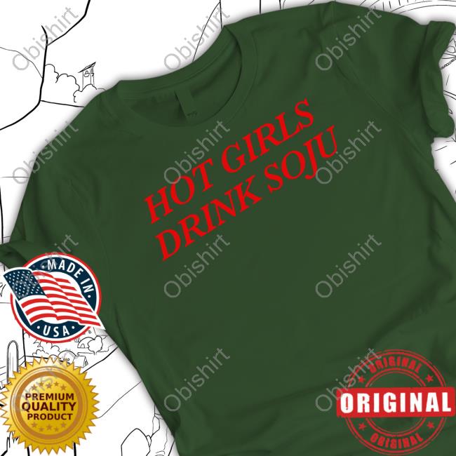 Shopellesong Hot Girls Drink Soju Crewneck Sweatshirt