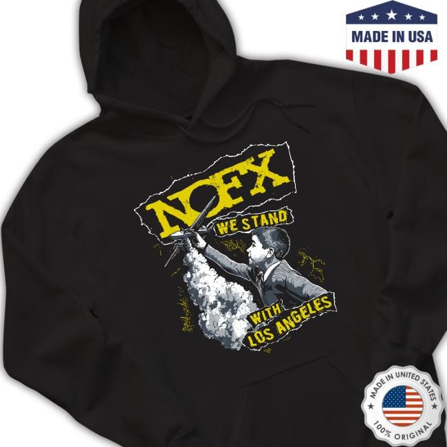 Nofx Merch Fire Relief Crewneck Sweatshirt
