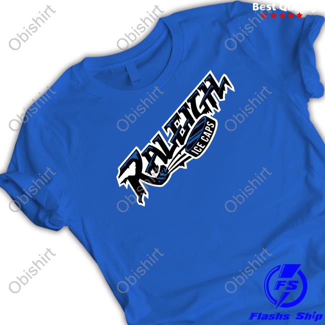 Checkered Flag Raleigh Ice Caps Tee Shirt