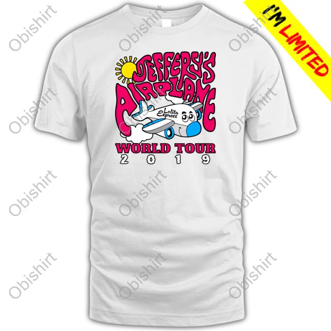 Jeffery's Airplane World Tour 2019 Hooded Sweatshirt