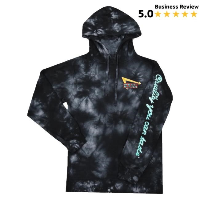 In-N-Out Burger Company Store Black Tie Dye T-Shirt