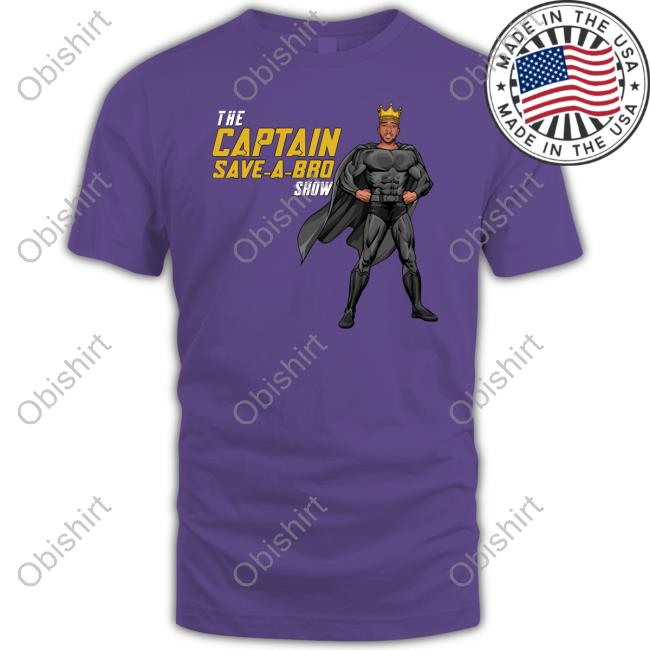 The Captain Save A Bro Show Logo T-Shirt