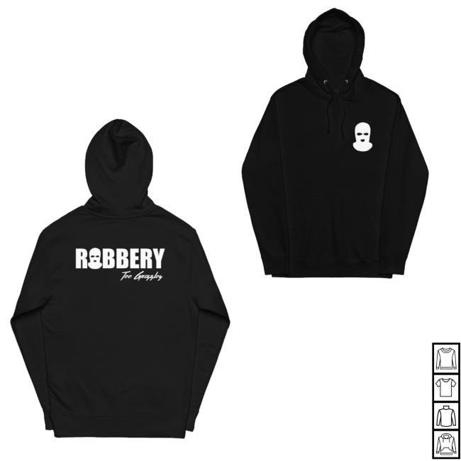300 Merch Shop Store Official Tee Grizzley Robbery Black Hoodie