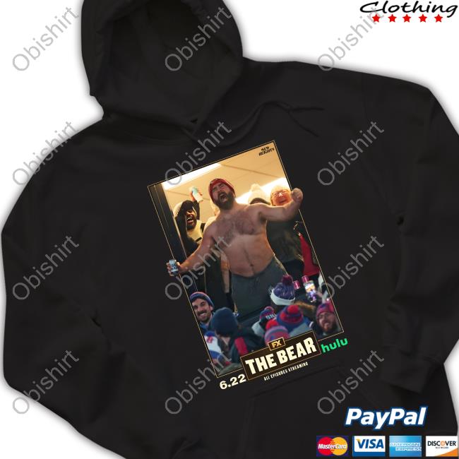 Jason Kelce Kansas City Chiefs Fx The Bear All Eposodes Streaming 6.22 Hulu Tee New Heights