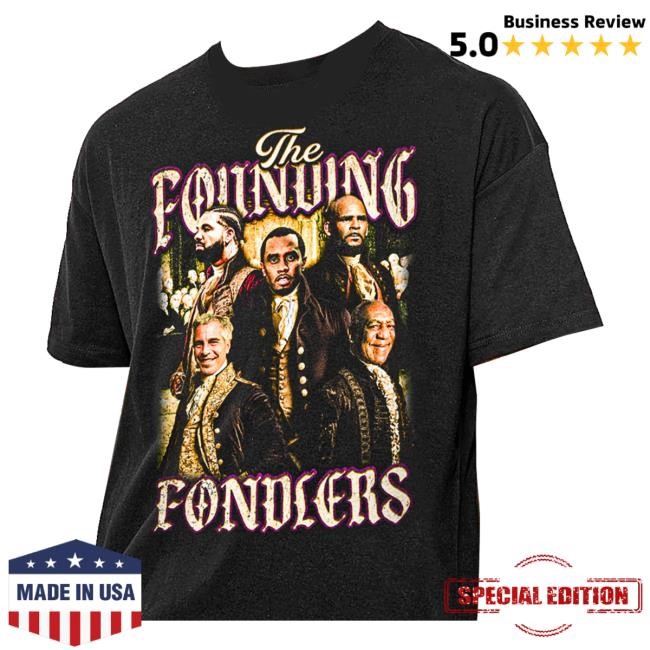 Notsafeforwear Merch Store The Founding Fondlers Sweatshirt