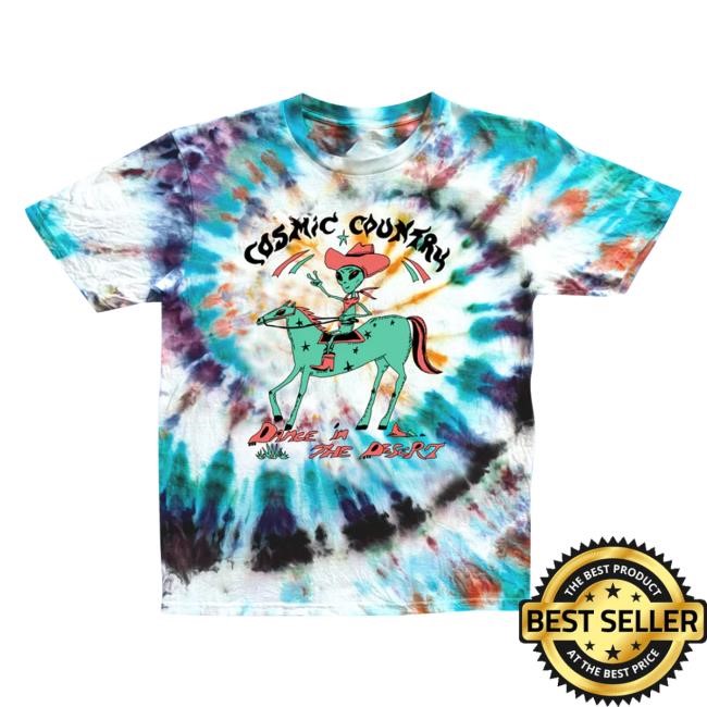 Thunder Shout Merch Cosmic Country Dyed Half Moon Night Colorway Sweater
