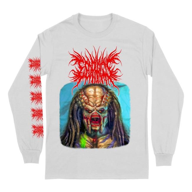 Reality Fade Merch Esophagus 'Killing For Sport' White Hoodie Reality Fade Merch Esophagus 'Killing For Sport' White Tee Shirt