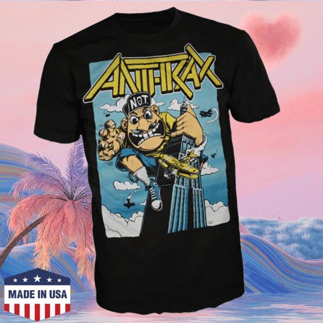 Official Anthrax Merch King Notman Shirts