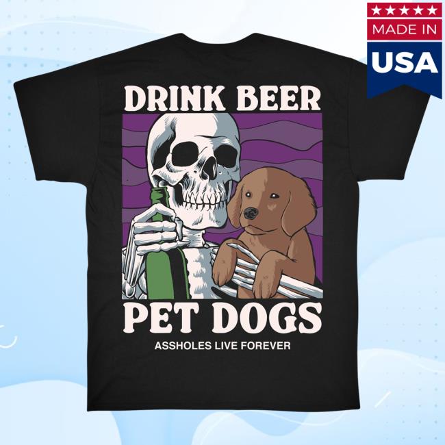 Official Linda Finegold Merch Store Drink Beer Pet Dogs Long Sleeve Hot Shirt Black Lindafinegold Shop