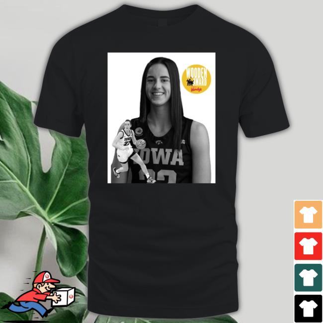 Caitlin Clark Wooden Award Iowa Hawkeyes shirt