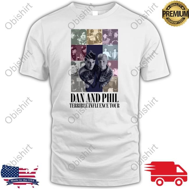 Official Dan And Phil Terrible Influence Tour Sweatshirt