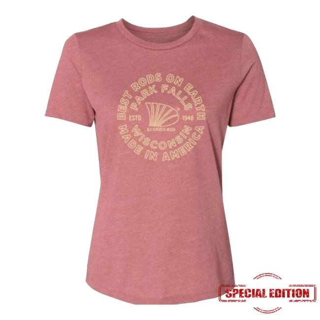 St Croix Rods Merch Store Park Falls Long Sleeve Shirt