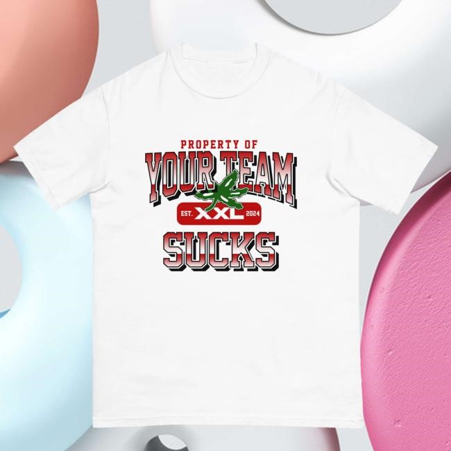 Snarp Store Your Team Sucks Buckeyes Tee Shirt